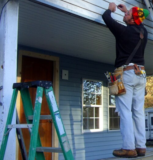 Home Improvements: Siding a renovation project.